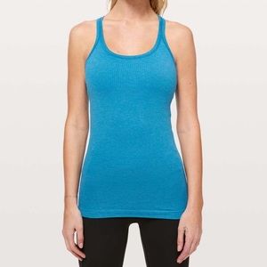 Lululemon Ebb To Street Tank II Vivid Aqua